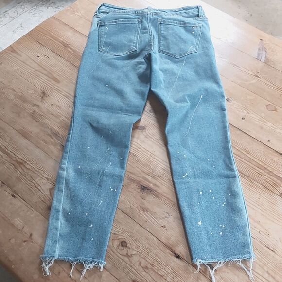 William Rast Jeans Paint Splatter Perfect Ankle Skinny - Picture 9 of 9